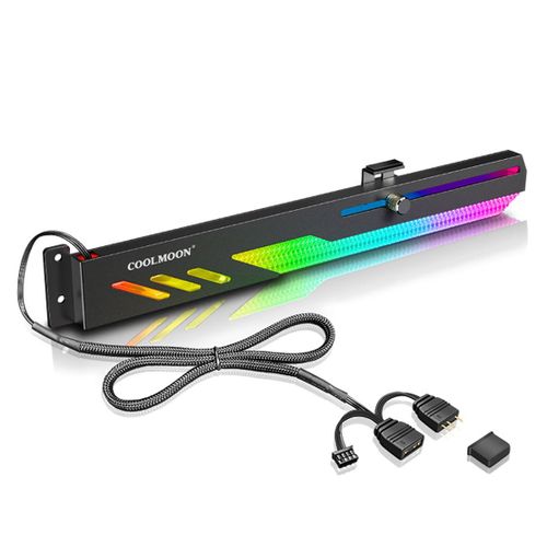 Gt8 Support De Carte Graphique Argb Ordinateur Shenguang Dcoration Chssis Horizontal Synchrone Gpu Fixe