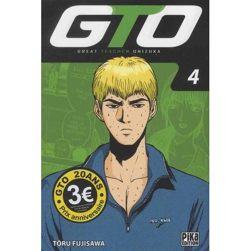 Gto - Great Teacher Onizuka - Edition 20 Ans - Tome 4   de tru fujisawa  Format Tankobon 