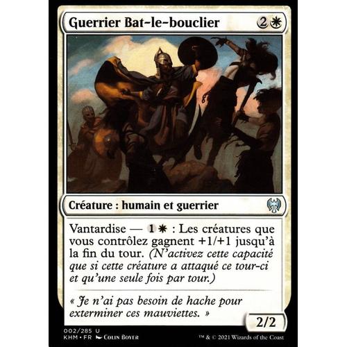 Guerrier Bat- Le- Bouclier - Mtg