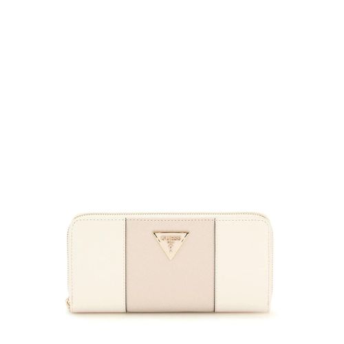 Guess Compagnon / Portefeuille Debora Slg Multi Clu Off White/Taupe Zg7459146