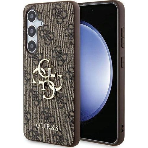 Guess Coque Pu 4g Logo Mtal Samsung Galaxy A35 5g Marron