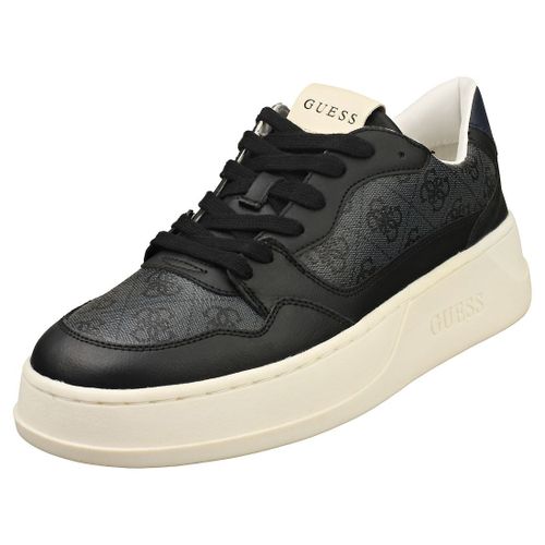 Guess Fm5ciafal12 Homme Baskets Dcontract Charbon - 43
