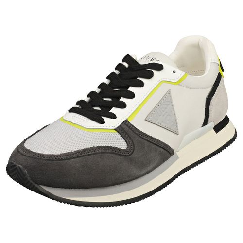 Guess Fm6potesu12 Homme Baskets Dcontract Gris - 40