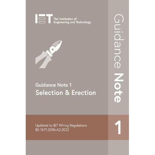 Guidance Note 1: Selection & Erection    Format Broch 