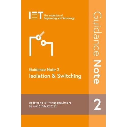 Guidance Note 2: Isolation & Switching    Format Broch 