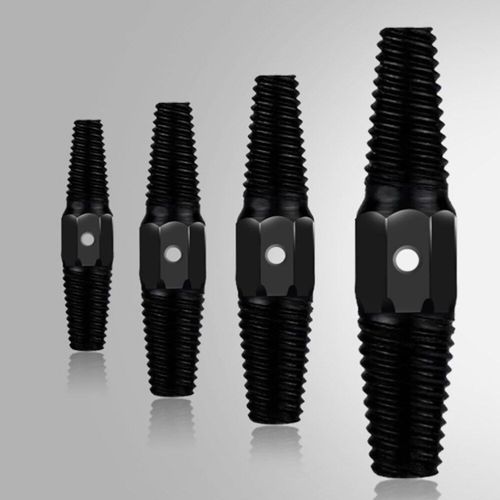 Guide D'extraction De Vis Casses, Pour Perceuse Ordinaire  Double Usage, Extracteur De Mches, Goujon De Boulon Endommag, Tuyau D'eau En Acier  Haute Teneur En Carbone, Facile  Retirer
