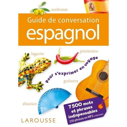 Guide De Conversation Espagnol    Format Poche 