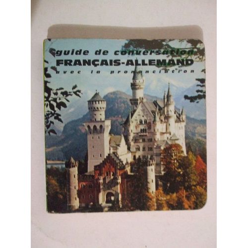 Guide De Conversation Francais Allemand Avec La Prononciation Figure   de joseph denis