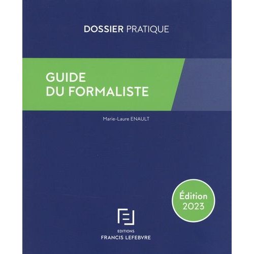 Guide Du Formaliste    Format Beau livre 
