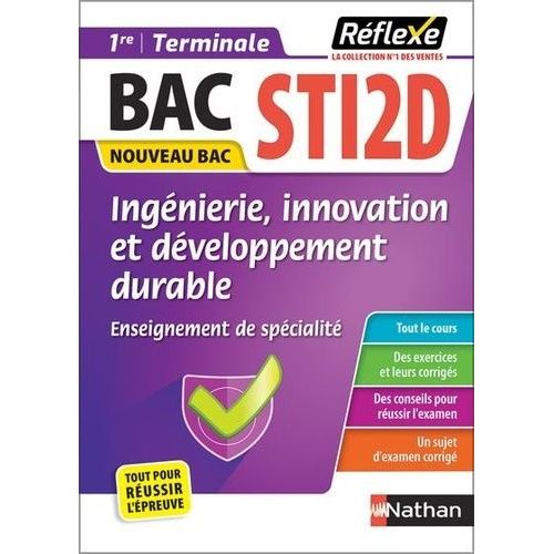 Ingnierie, Innovation Et Dveloppement Durable 1re Tle Sti2d - Enseignement De Spcialit    Format Beau livre 