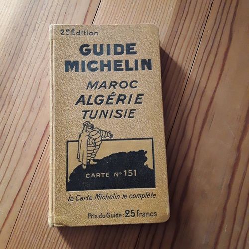 Guide Michelin Maroc Algerie Tunisie 2e Edition Complement De La Carte 151   de Collectif  Format Cartonn 