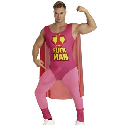 Guirca Dguisement De Hros Fuckman Pour Homme (L)