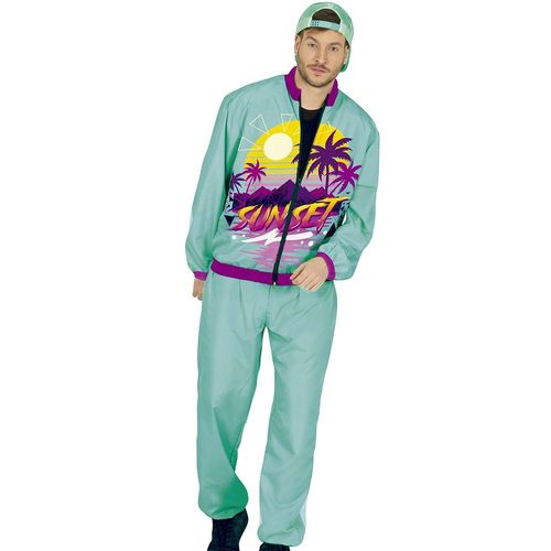 Guirca Dguisement Survtement Coucher De Soleil Annes 80 Homme (M)