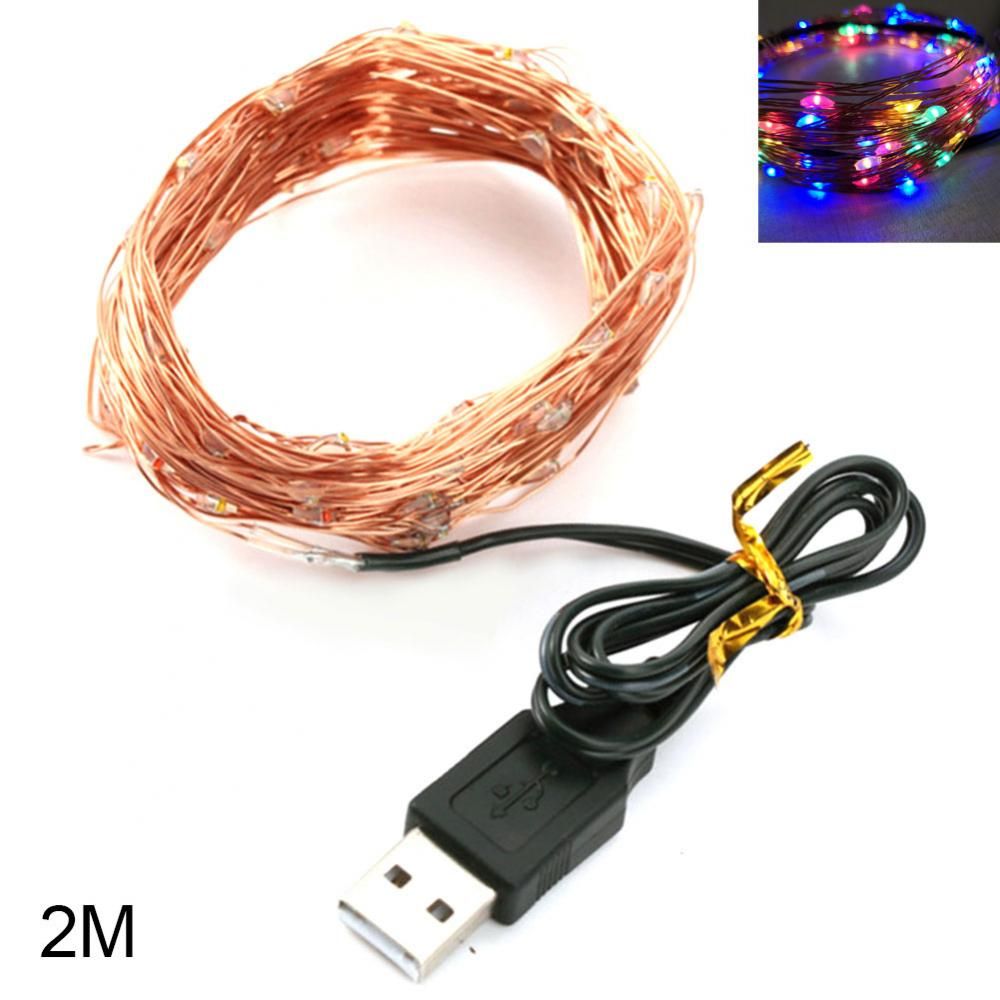 FIL de Cuivre lumineux, 10 M USB