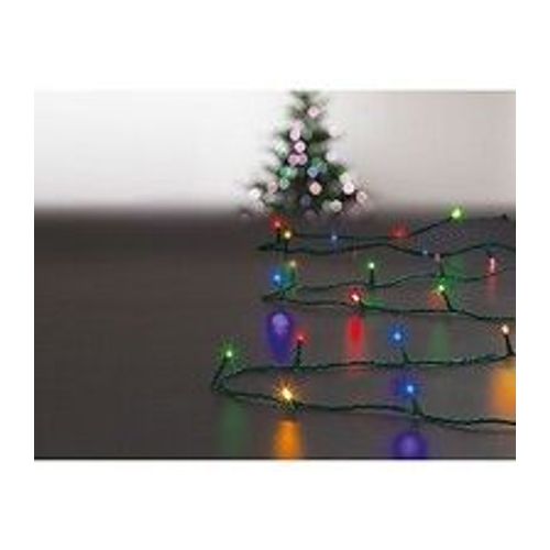 Guirlande Lumineuse Intrieure Et Extrieure 10 Mtres 100 Led Multicolore 8 Jeux De Lumire