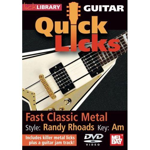 Guitar Quick Licks Randy Rhoads Fast Classic Metal de Jamie Humphries