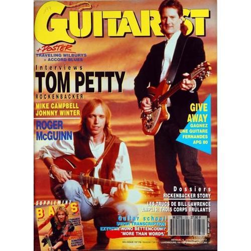 Guitarist N 33 Du 01/02/1992 - Tom Petty - Mike Campbell - Johnny Winter - Roger Mc Guinn - Les Truc De Bill Lawrence - Amplis - Guitar School.