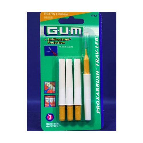 Gum Trav-Ler - Brossettes Interdentaires 0,9 Mm - Rf. 1412 - 4 Units