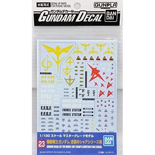 Gundam Decal Gd23 Mg Generic - For Char Of Counterattack [Import Japonais]