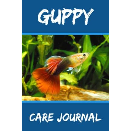 Guppy Care Journal: Customized Compact Guppy Aquarium Log Book, Thoroughly Formatted, Great For Tracking & Scheduling Routine Maintenance, Including ... Fish Health & Much More (120 Pages)   de Books, FishCraze  Format Broch 