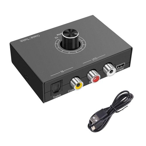 Gv-ac010 Digital To Analog Audio Converter Hdmi-compatible R/l Spdif Port