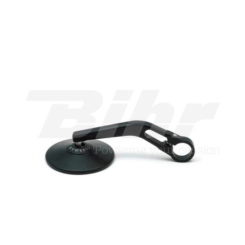 H/Bar End Mirror Clubman; Noir 132lsl Se02sw
