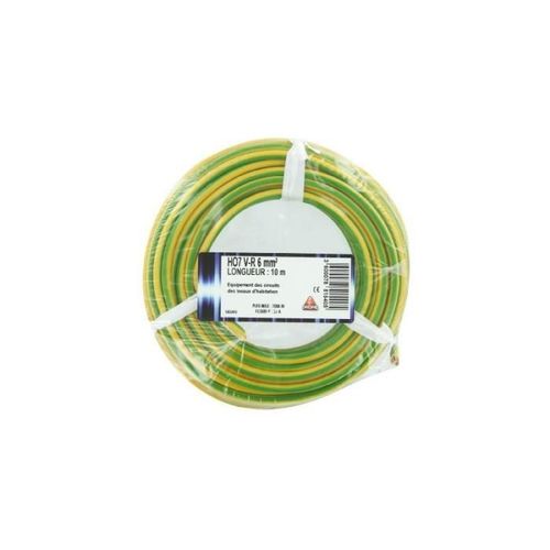 H07 V-R 6 Mm Vg 10 Vert / Jaune