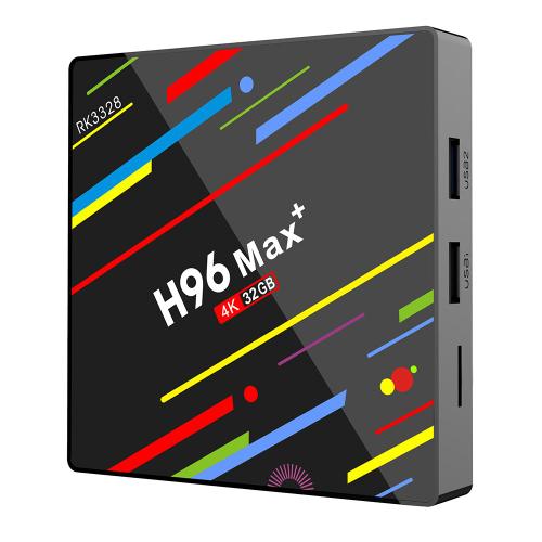 H96 Max Android 8.1 TV Box RK3328 Quad-Core 4G RAM 32G ROM 2.4G WiFi Media Player Dcodeur