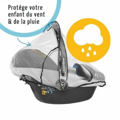 Habillage Pluie Cosy Bebe Confort Maxi-Cosi Sige Auto Groupe 0+ Pour Cosi Cabriofix, Pebble, Pebble Plus & Citi - Norme En 71