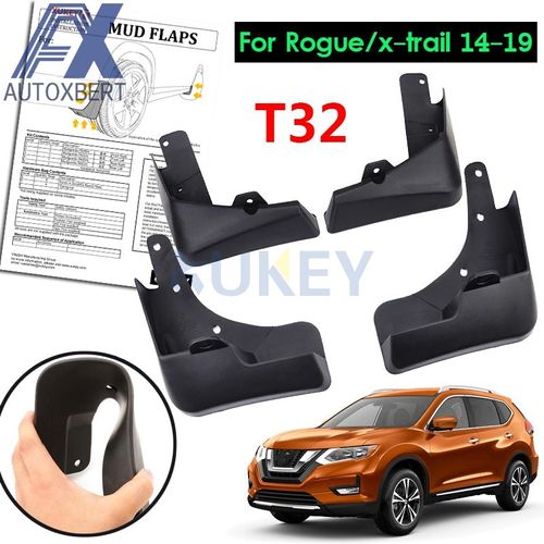 Hache Ensemble De Voiture Moul Bavettes Garde-Boue Bavette Garde-Boue Style Pour Nissan X-Trail Rouge T32 2014 - 2019 2017 Xtrail