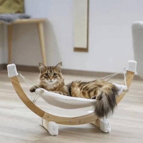 Hamac Siesta Blanc 73x36x34cm