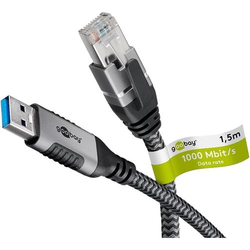 Hamiltion-2M Lan-Usb Cble 1 Gbit Transfert De Donnes-Usb A 3.0 Vers Rj45 Ethernet Le Cble Cat 6 Connecte Le Routeur Et LOrdinateur Portable Ou Le Pc-Remplace LAdaptateur Usb Vers Lan-70498
