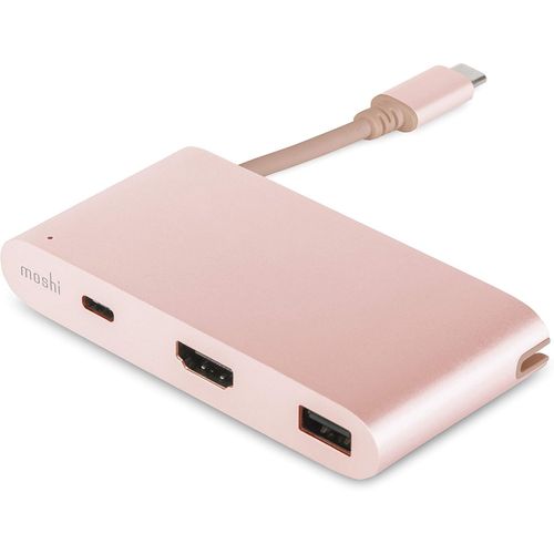 Hamiltion-99 Mo084207 Usb 3.0 (3.1 Gen 1) Type-C 5000 Mbit/S Or Rose Hub Et Concentrateur