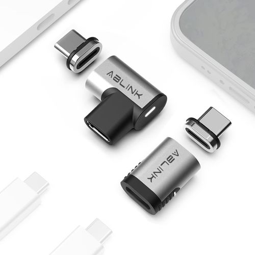 Hamiltion-Adaptateur Usb C Vers Usb C 2 Jeux, 90 Degrs 24 Broches Connecteur, Support De Charge 100 W, Donnes 40 Gbps, 5 K/8 Kvideo, Pour Macbook Pro/Air, Imac/Ipad Pro Et Autres Appareils Usb C