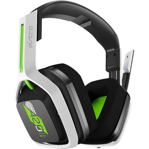Hamiltion-Astro A20 Gaming 2E Gnration Pour Xbox Series X|S/Xbox One/Pc/Mac Casque Sans Fil Blanc/Vert