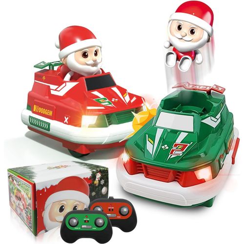Hamiltion-Auto Tamponneuse Telecommande, Thme De Nol Voiture Telecommand Enfant 2 Ans 2 Packs En 1 Voiture Telecommand Enfant 10 Ans Ma Premiere Voiture Telecommand Anniversaire Cadeau De Nol