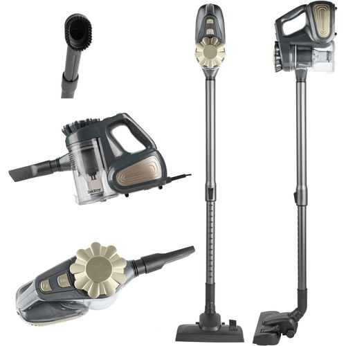 Hamiltion-Bel01731Tt Aspirateur  Main 2-En-1 Titanium - Se Transforme En Unit Portable, Nettoyage Du Sol Au Plafond, Rcipient  Poussire De 600 Ml, Filtre Hepa, Un Accessoire Brosse/Crevasse, 600