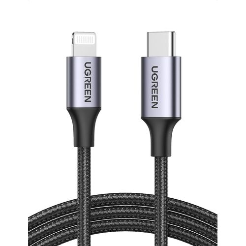 Hamiltion-Cble Lightning Vers Usb C Mfi Certifi Nylon Tress Chargeur Iphone Rapide Compatible Avec Iphone 14 Plus Pro Max 13 12 11 Se 2022 Xr Xs Ipad Pro 2017 Airpods Pro (1m)