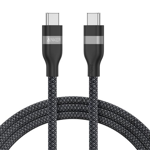 Hamiltion-Cble Usb-C, Tress Upcycl Usb-C Vers Usb-C 240 W 1,8 M, Chargeur Type C Rapide, Cble Pour Iphone 16/16 Pro / 16 Plus / 16 Pro Max, Macbook Pro, Ipad Pro, Ipad Air 4, Galaxy S25 Et Autres