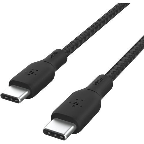 Hamiltion-Cble Usb-C Vers Usb-C, Power Delivery 100 W, Certification Usb-If 2.0, Gaine Tresse En Nylon, Cable Usb C Charge Rapide Pour Iphone 16, 15, Ipad, Macbook, Galaxy S24, Pixel, Etc., 3 M, No