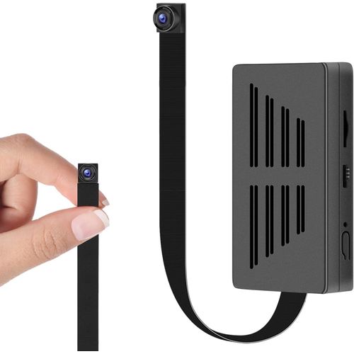Hamiltion-Camra Espion Mini Camra 64G Hd 1080P Portable Camra Ccache Avec Ddtecteur De Mouvement Pour La Surveillance Complte  L'Intrieur Et  L'Extrieur