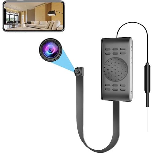 Hamiltion-Camra Espion Wifi Sans Fil Mini 1080p Camra Cache Camra De Surveillance Camra Bb Scurit Vido Avec Dtection De Mouvement Pour Extrieure Interieure Enregistreu