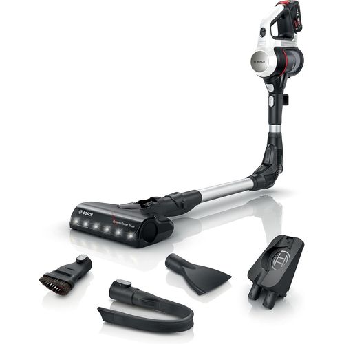 Hamiltion-Electromnager Unlimited 7, Bbs711W, Aspirateur Balai, Autonomie De 40 Min, Brosse Motorise Avec clairage Led, Batterie 3.0 Ah Power For All, Tube Flexible, Poids Lger, Accessoires, Blan