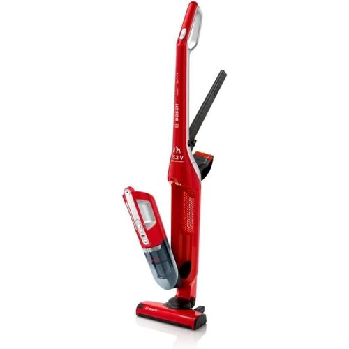 Hamiltion-Flexxo Serie | 4 Proanimal - Aspirateur Rechargeable 2 En 1 Sans Fil : Aspirateur Balai Et Aspirateur De Table, Avec Accessoires Pour Poils D'Animaux, Aspire Diffrents Types De Sol, Rouge
