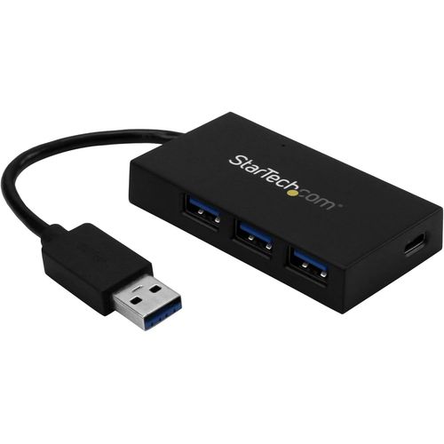Hamiltion-Hub Usb 3.0-4 Ports-Usb A Vers 3X Usb-A 1X Usb-C-Concentrateur Usb Type-C-Hub Usb (Hb30A3A1Cfb)