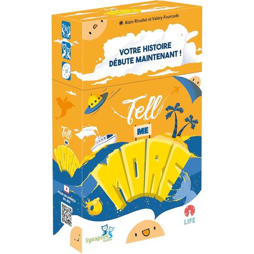 Hamiltion-Instaplay Tell Me More-Jeux De Socit-Jeux De Cartes-Jeu D'ambiance Coopratif-Jeu Adulte Et Enfant  Partir De 10 Ans-3  8 Joueurs-Version Franaise