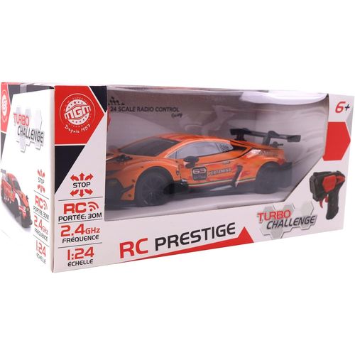 Hamiltion-Lamborghini Gt3 Racing-Rc Prestige-096624-Voiture Tlcommande-Orange-1/24-Piles Non Incluses-Plastique- Partir De 6 Ans