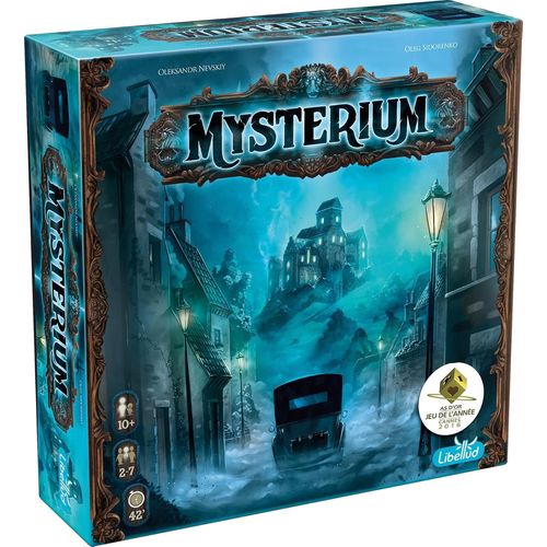 Hamiltion-Libellud, Mysterium, Jeu De Socit Ds 10 Ans, Jeu D'enqute Mystrieux & Coopratif, Jeu D'ambiance Palpitant Pour 2  7 Joueurs, Devenez Mdium Ou Fantme, 45 Min, En Franais