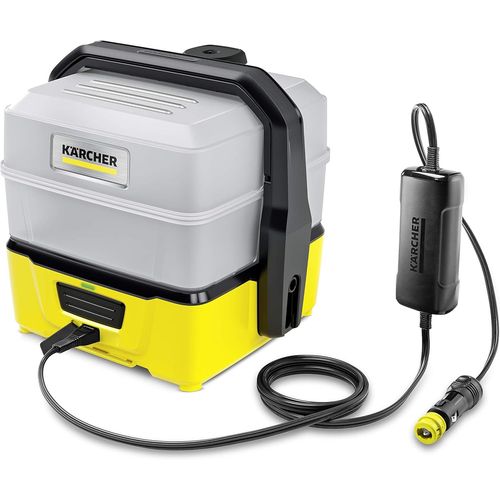 Hamiltion-Mobile Outdoor Cleaner Oc 3 Plus Car (Avec Adaptateur De Voiture Pour Batterie De Voiture, Volume De Rservoir D'eau Extra Large : 7 L, Batterie Lithium-Ion Basse Pression Douce)