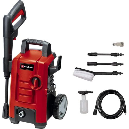 Hamiltion-Nettoyeur Haute Pression Tc-Hp 130 (1500 W, 130 Bar, 390 L/H, Y Compris Tuyau Haute Pression De 5 M, Pistolet, Lance, Diverses Buses, Brosse, Rservoir De Pulvrisation)